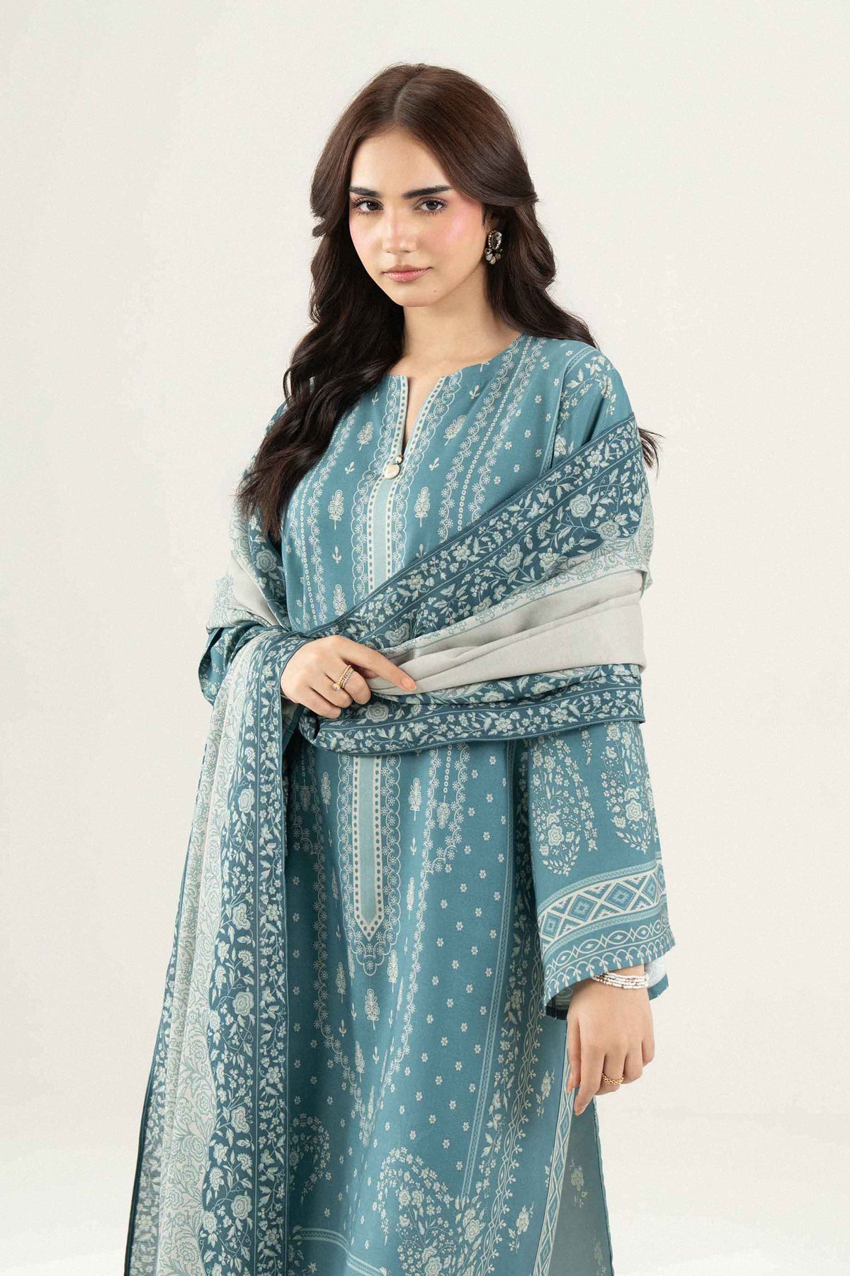 3 Piece - Printed Suit - ST3P-PRET26WV1-12