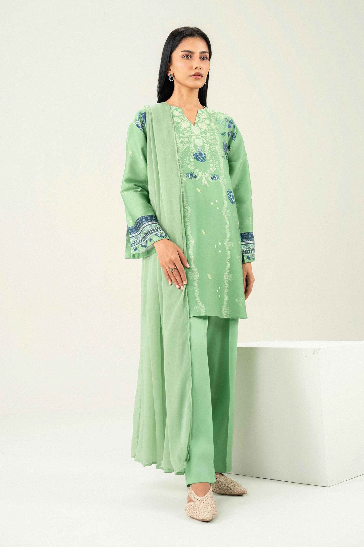 3 Piece - Printed Suit - ST3P-PRET26WV1-3