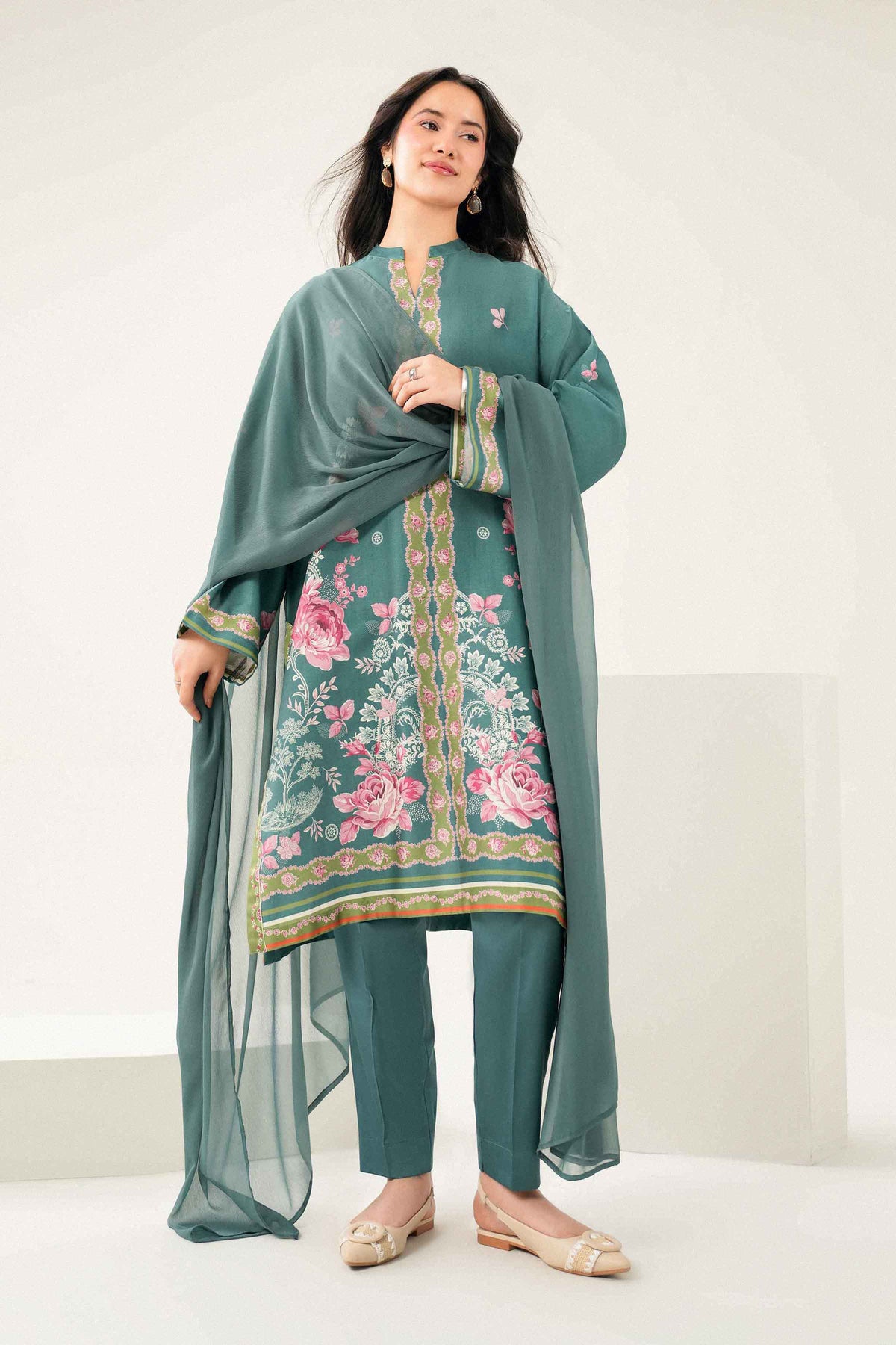 3 Piece - Printed Suit - ST3P-PRET26WV1-4