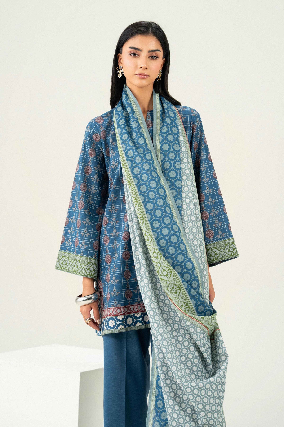 3 Piece - Printed Suit - ST3P-PRET26WV1-7