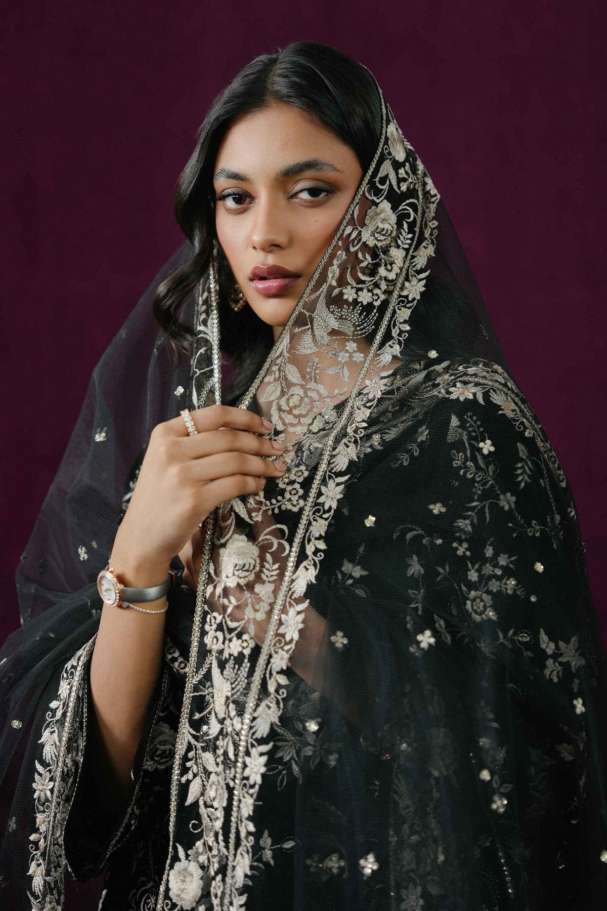 3 PIECE - EMBROIDERED SUIT - ST3PE-BOUT26WV1-23