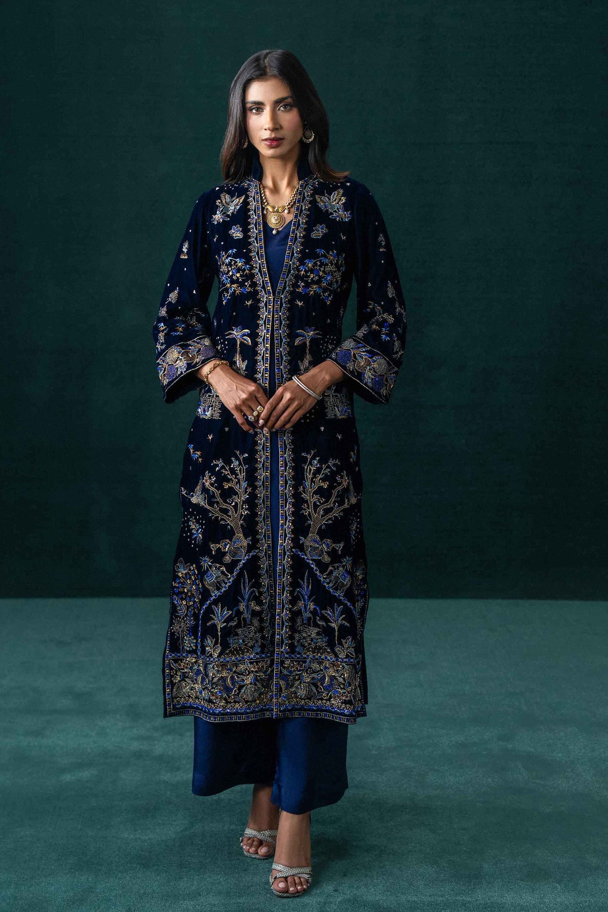 3 Piece - Embroidered Suit - ST3PE-BOUT26WV1-4