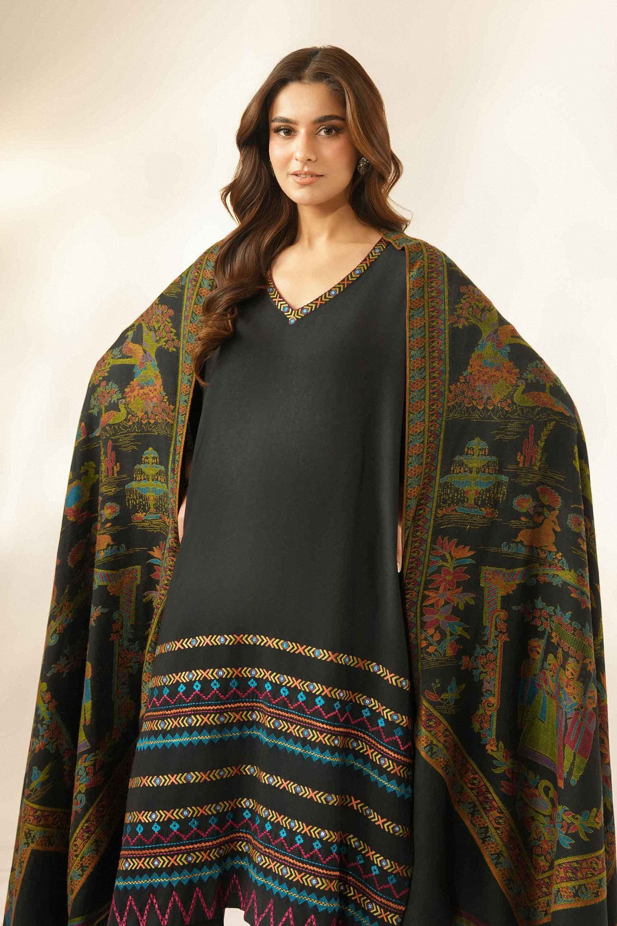 3 Piece - Embroidered Suit - ST3PE-LUXE26WV1-10