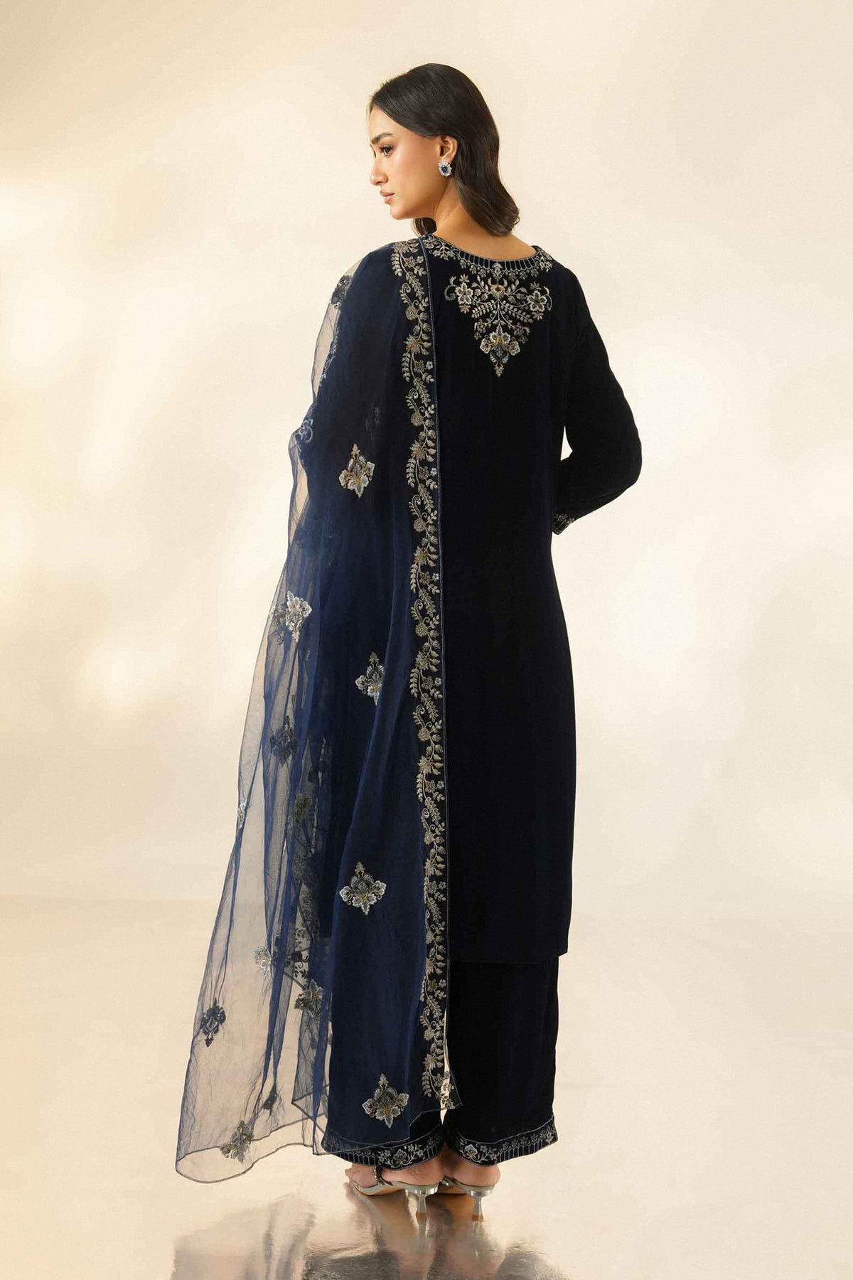 3 Piece - Embroidered Suit - ST3PE-LUXE26WV1-8