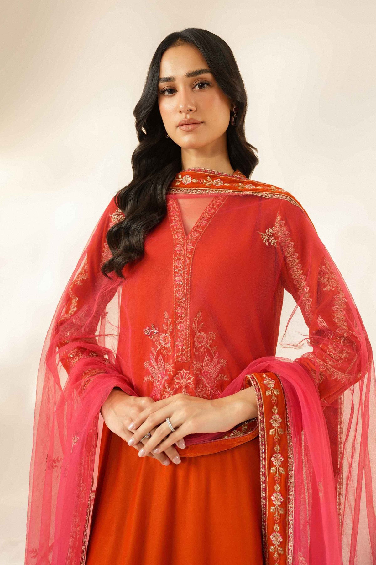 3 Piece - Embroidered Suit - ST3PE-LUXE26WV1-9