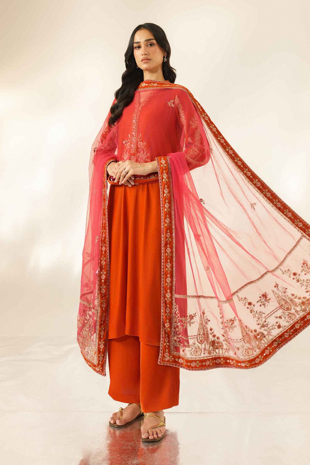 3 Piece - Embroidered Suit - ST3PE-LUXE26WV1-9
