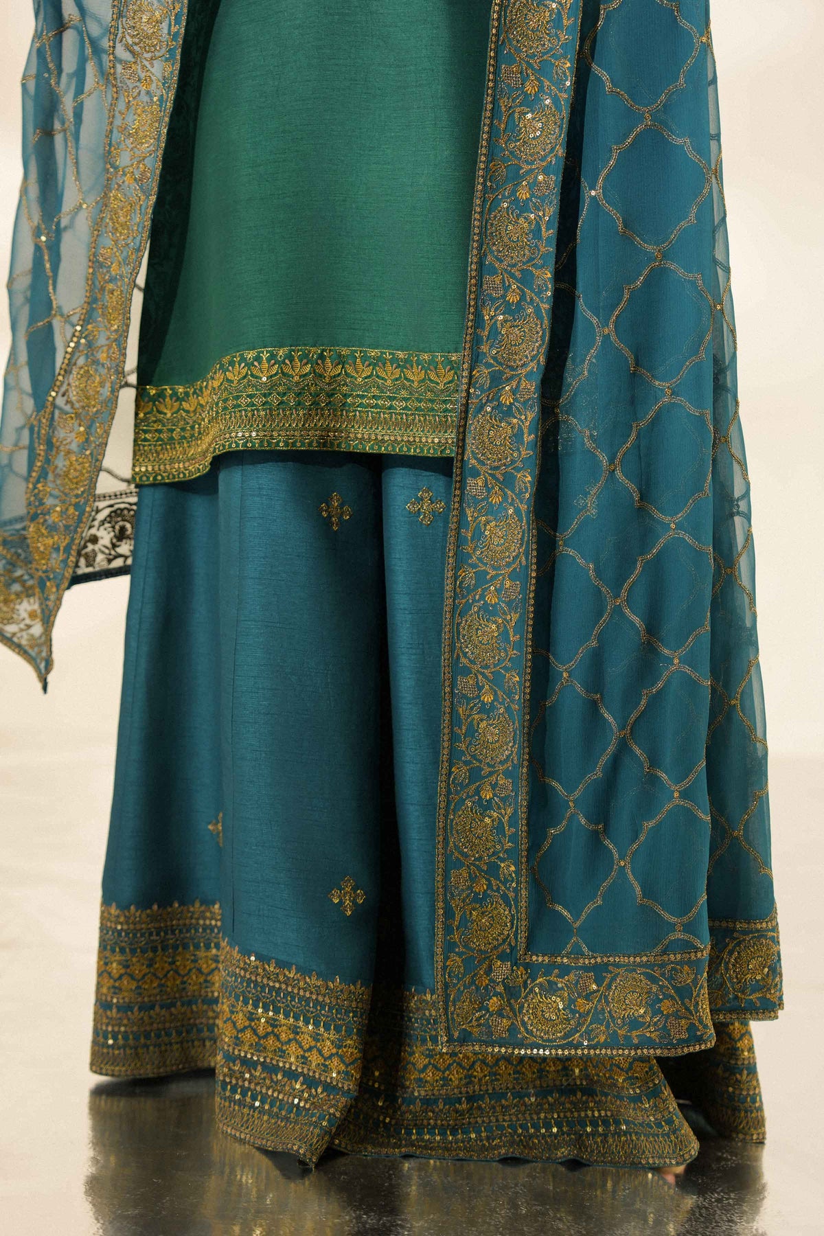 3 Piece - Embroidered Suit - ST3PE-LUXE26WV2-42