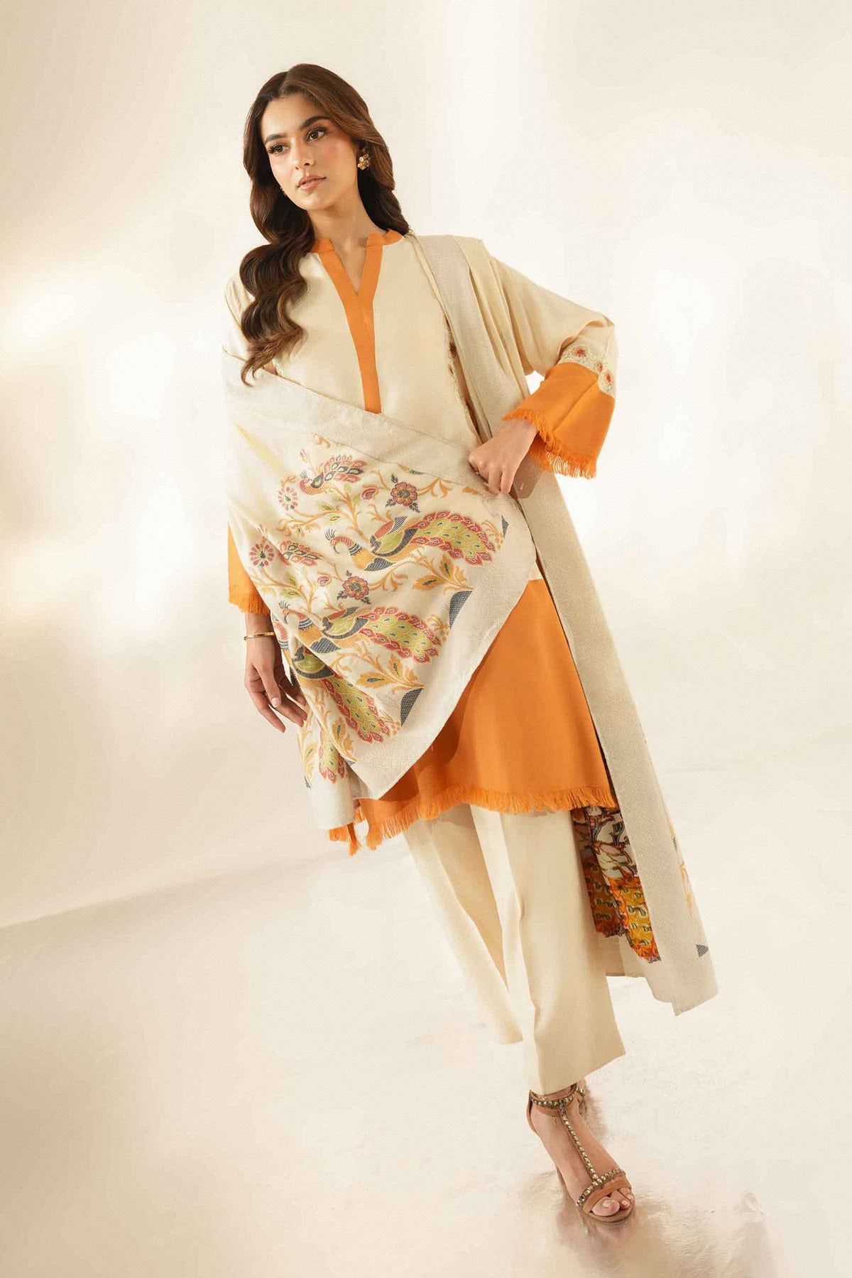 3 Piece - Embroidered Suit - ST3PE-LUXE26WV3-49