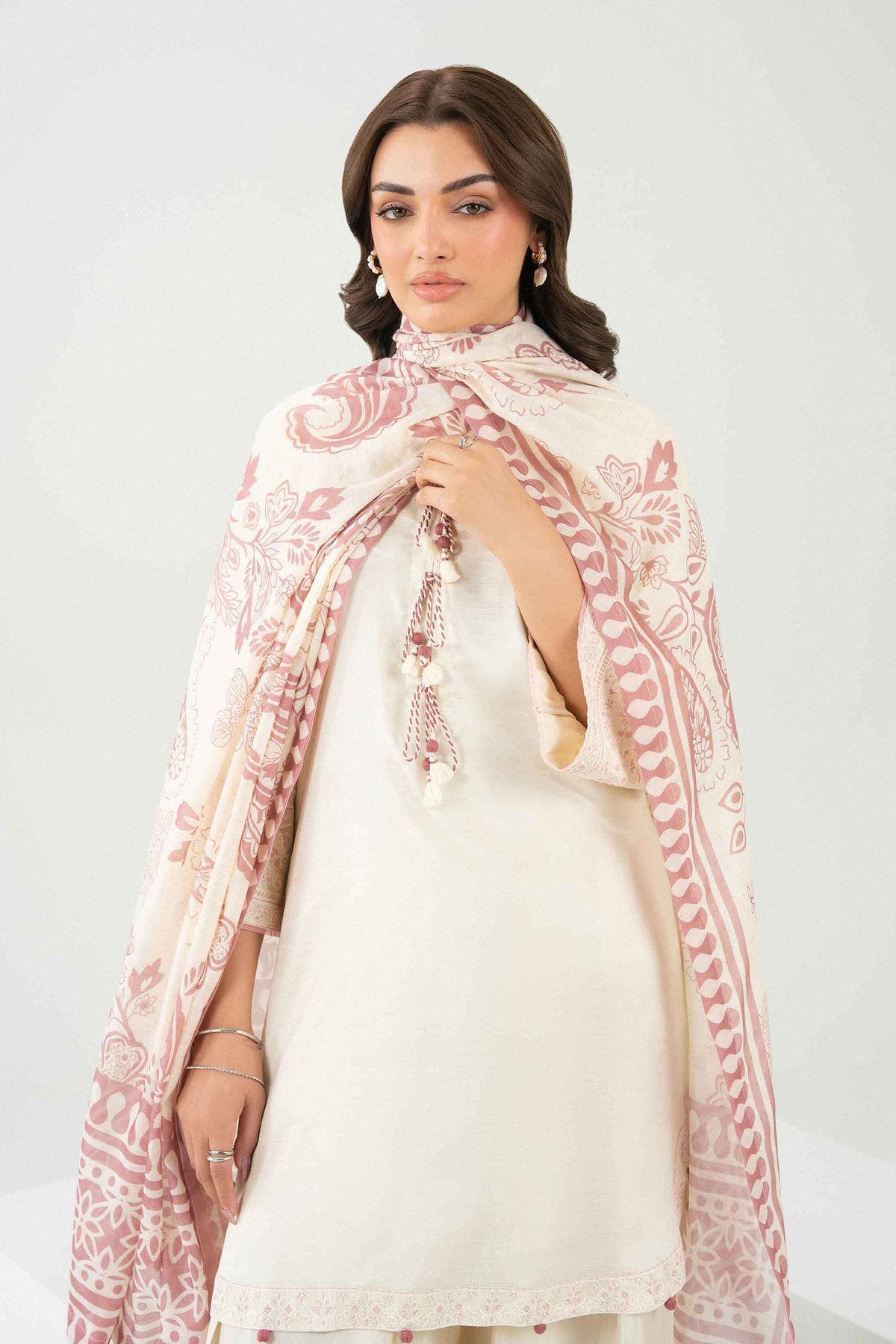 3 PIECE - PRINTED EMBROIDERED SUIT - ST3PE-PRET26WV1-14