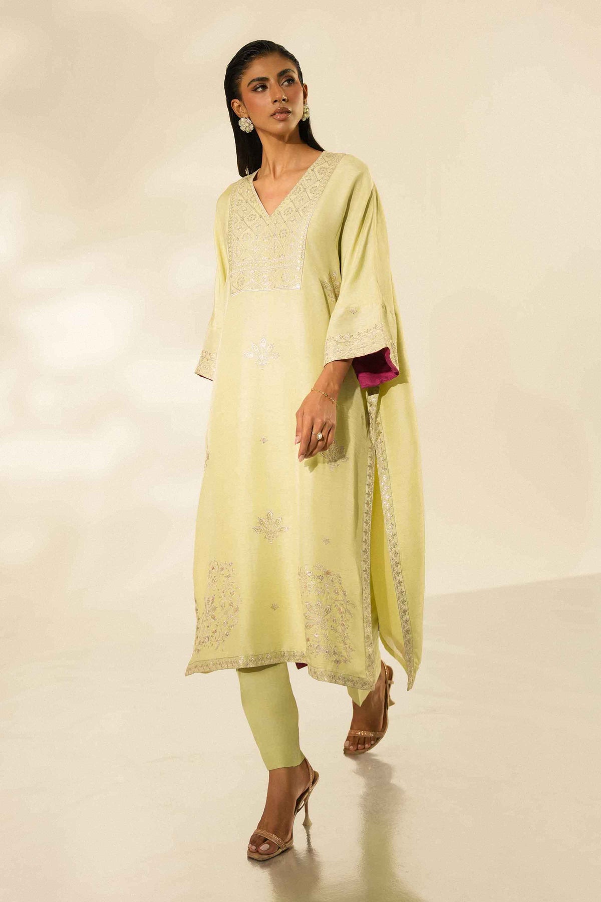 2 Piece - Embroidered Suit - ST3STE-LUXE26WV1-45