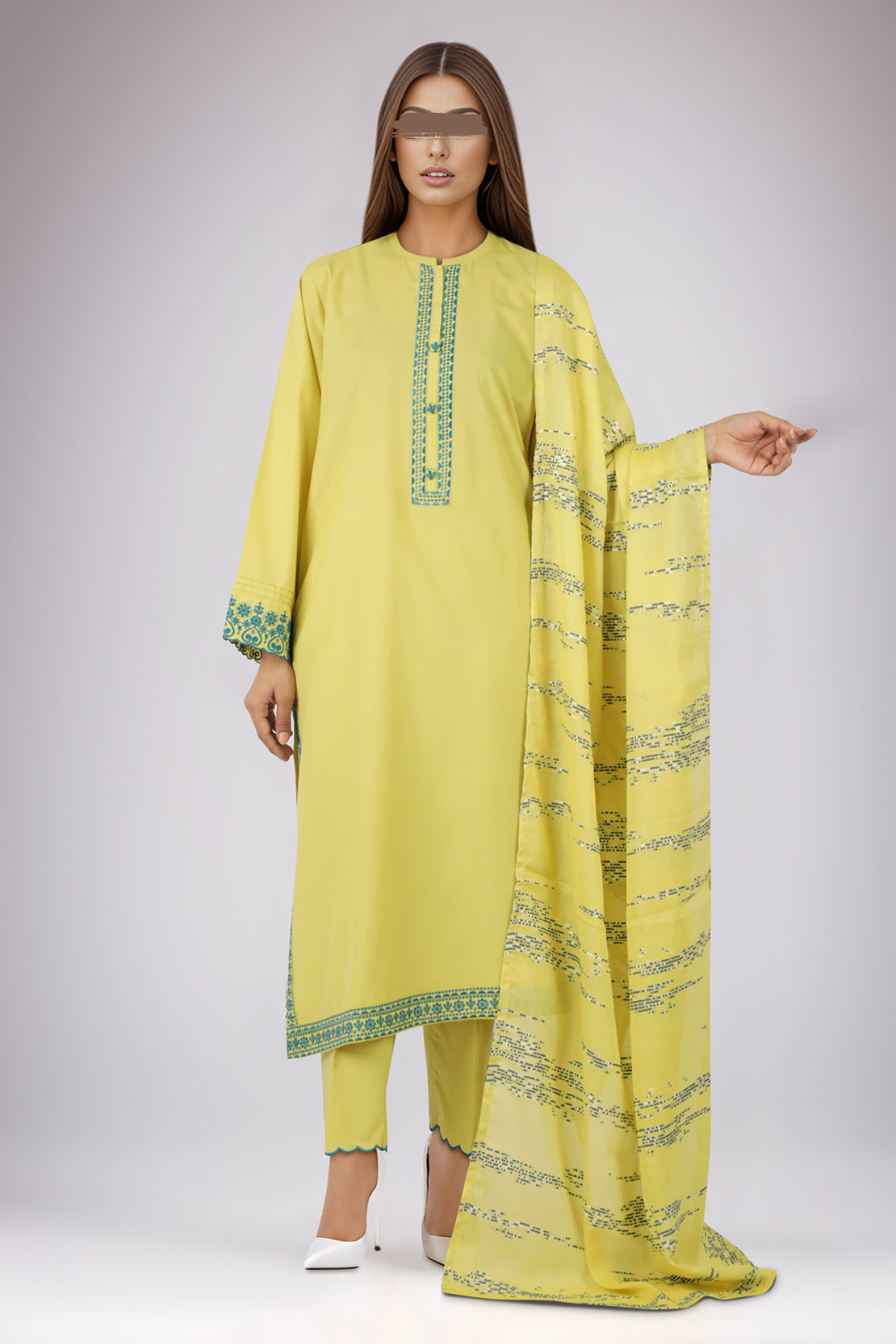 Cotton Jacquard Stole63921
