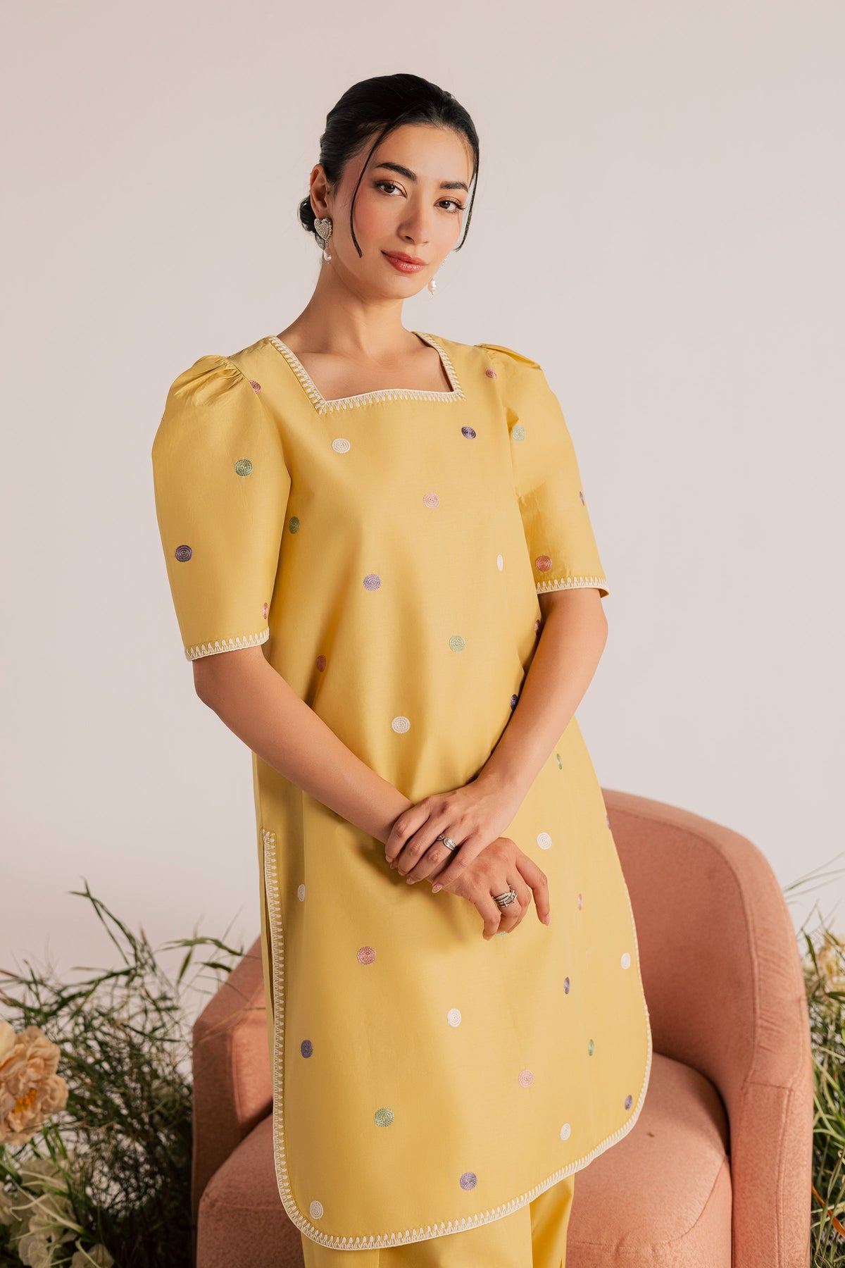 Sabz 2Pc - Embroidered Lawn Dress