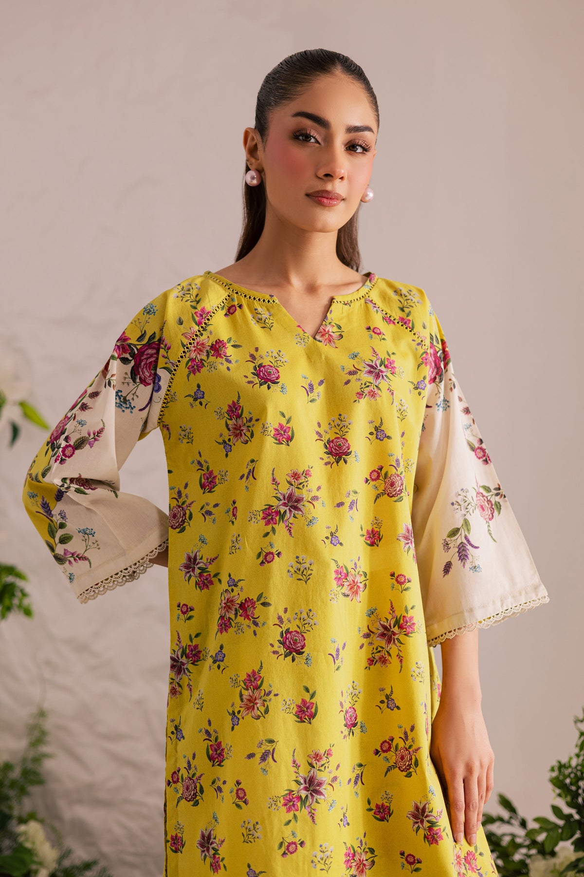 Saffron 2Pc - Printed Lawn Dress