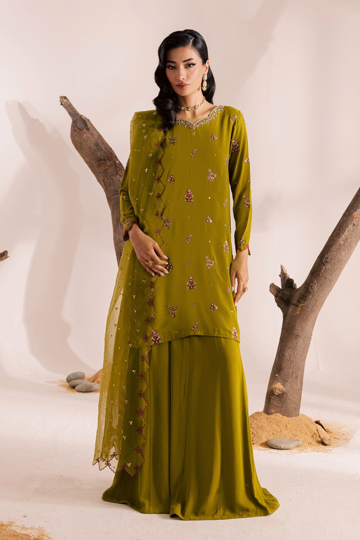 Safiya 3Pc - Festive Luxe Pret