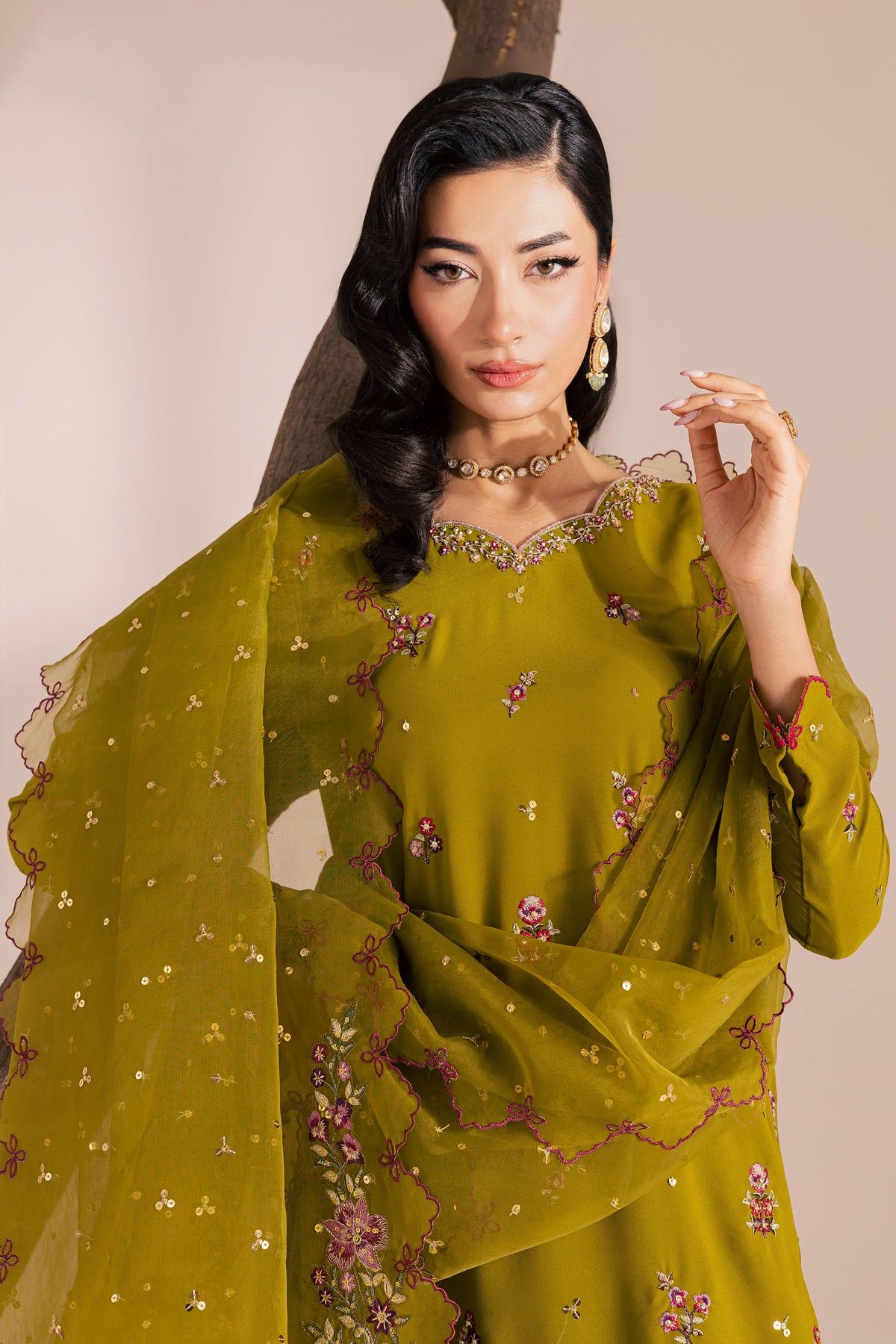 Safiya 3Pc - Festive Luxe Pret