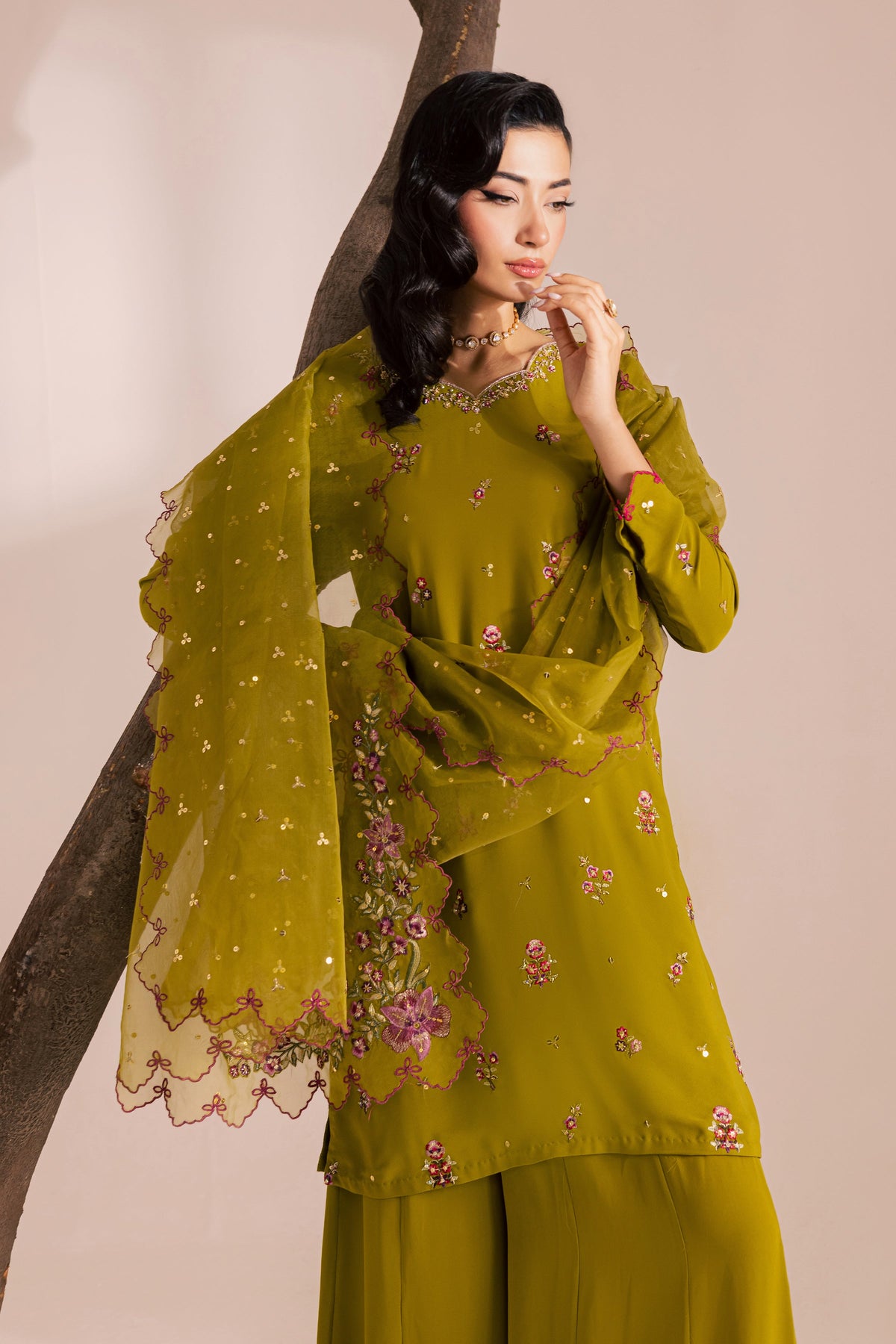 Safiya 3Pc - Festive Luxe Pret