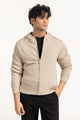 Regular Fit Hooded Zipper
