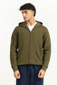 Regular Fit Hooded Zipper