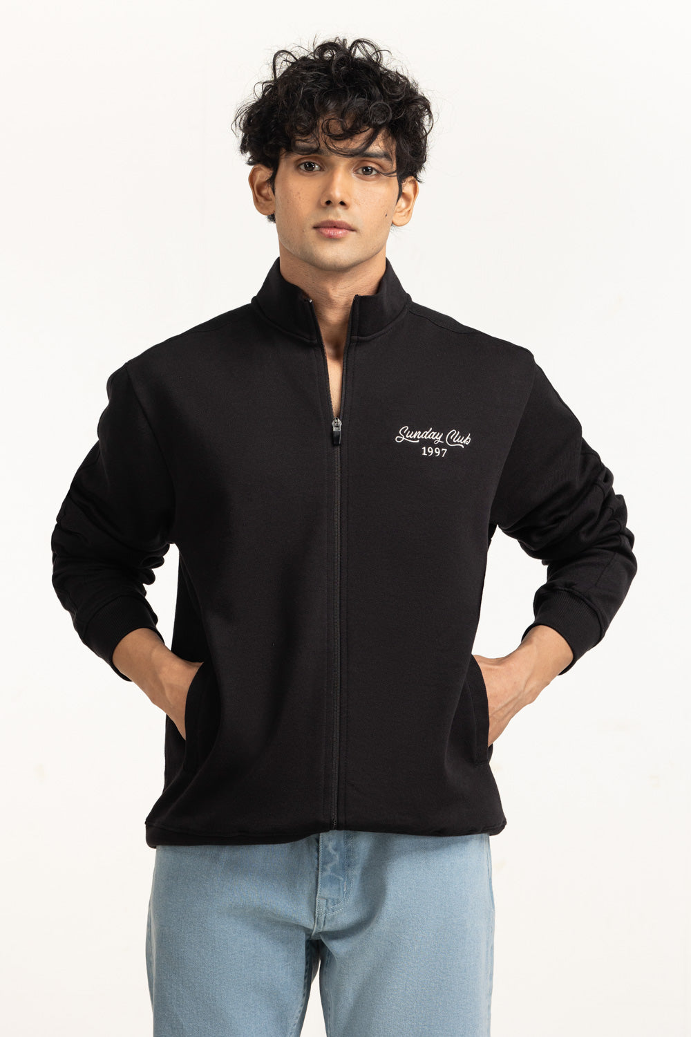 Regular Fit Knitted Jacket