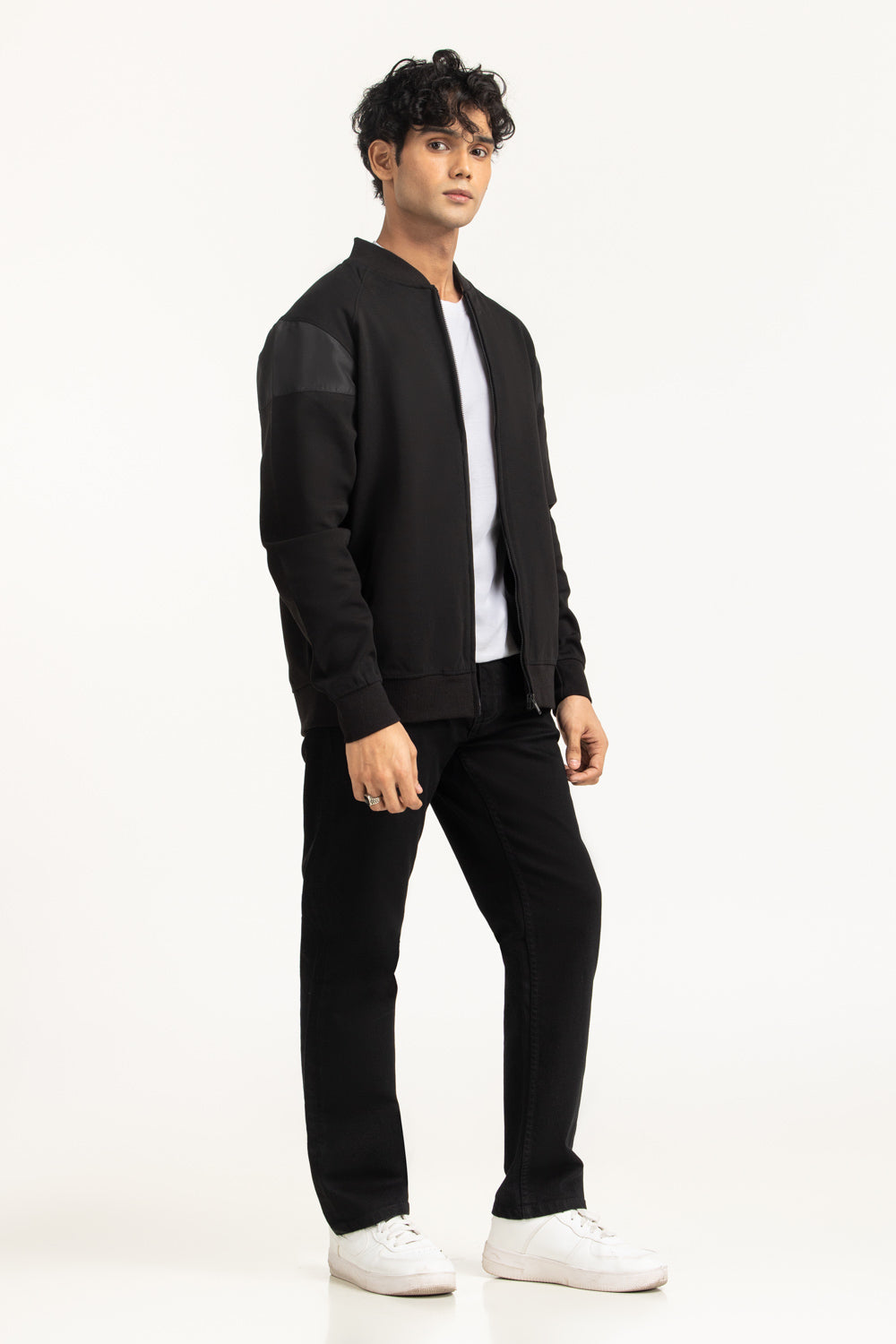 Regular Fit Knitted Zipper