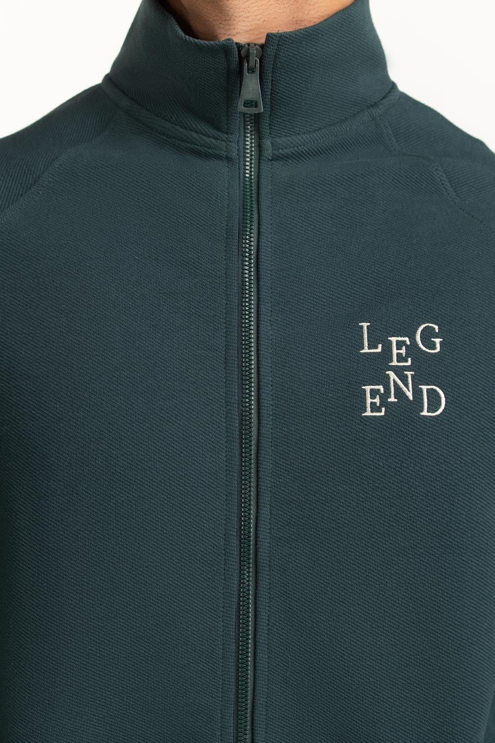 Regular Fit Knitted Zipper