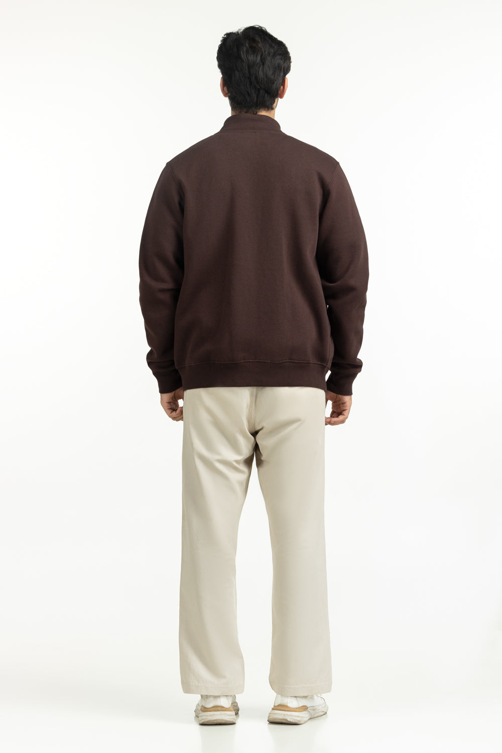 Regular Fit Knitted Zipper