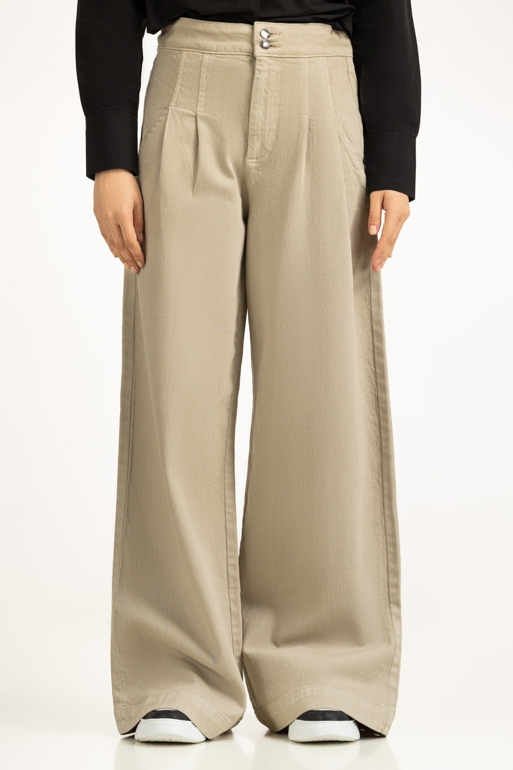 Wide Leg Fit Trousers