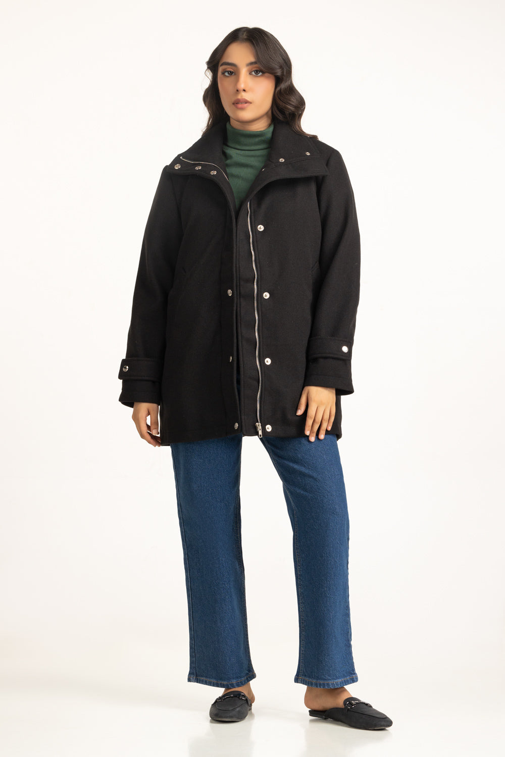 Regular Fit Coat