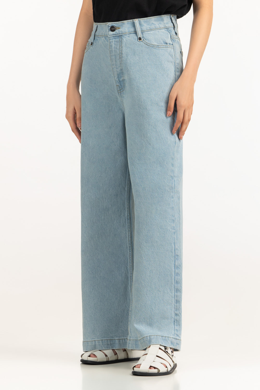 Wide Leg Fit Jeans