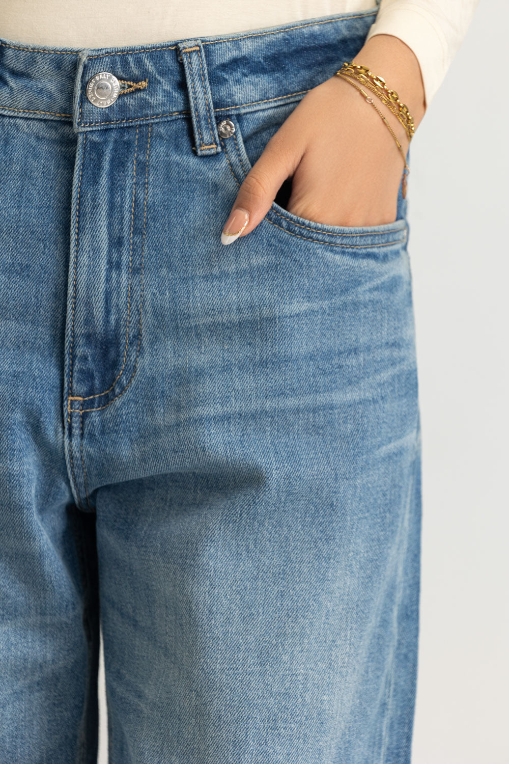 Wide leg Fit Jeans