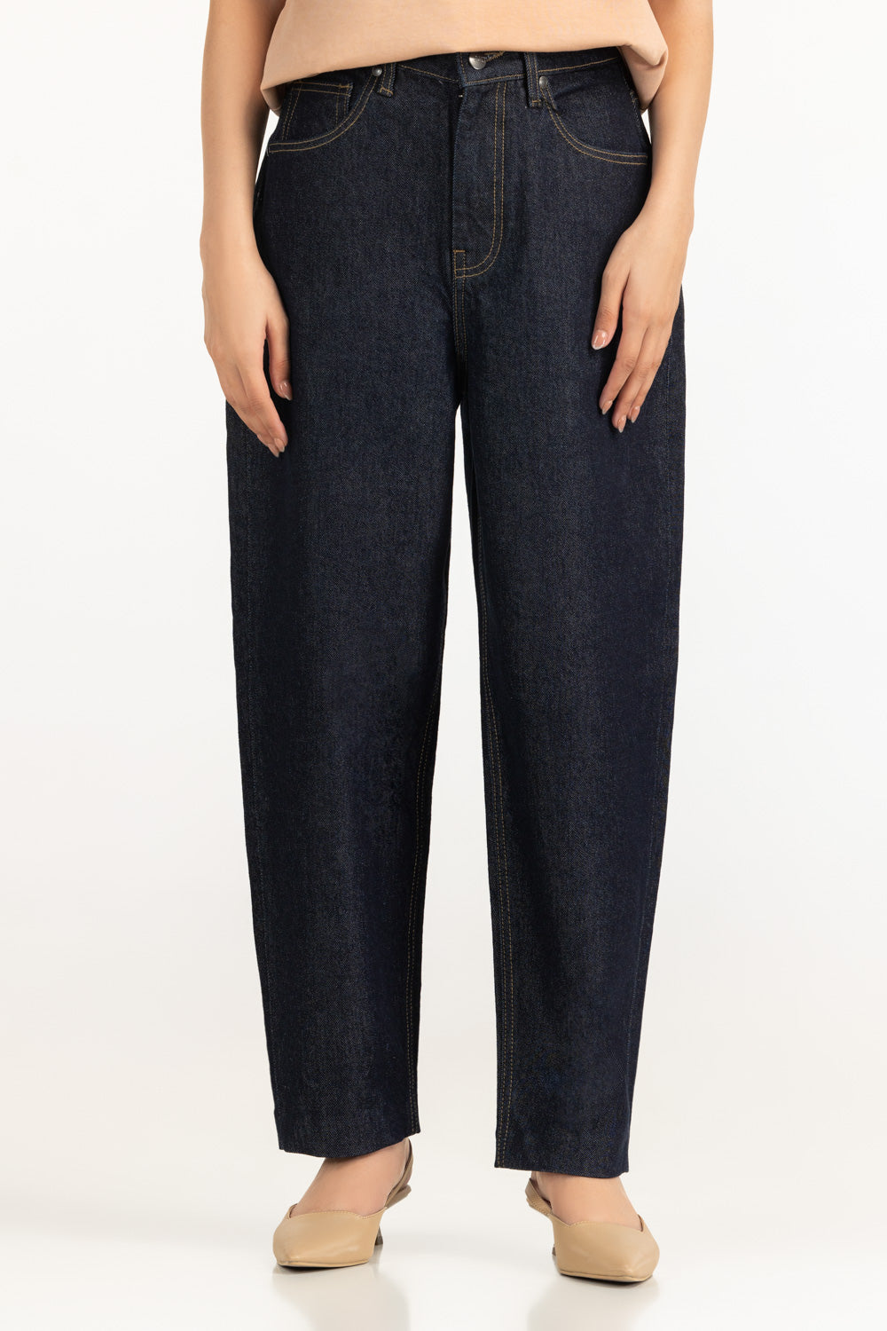 Barrel Fit Jeans
