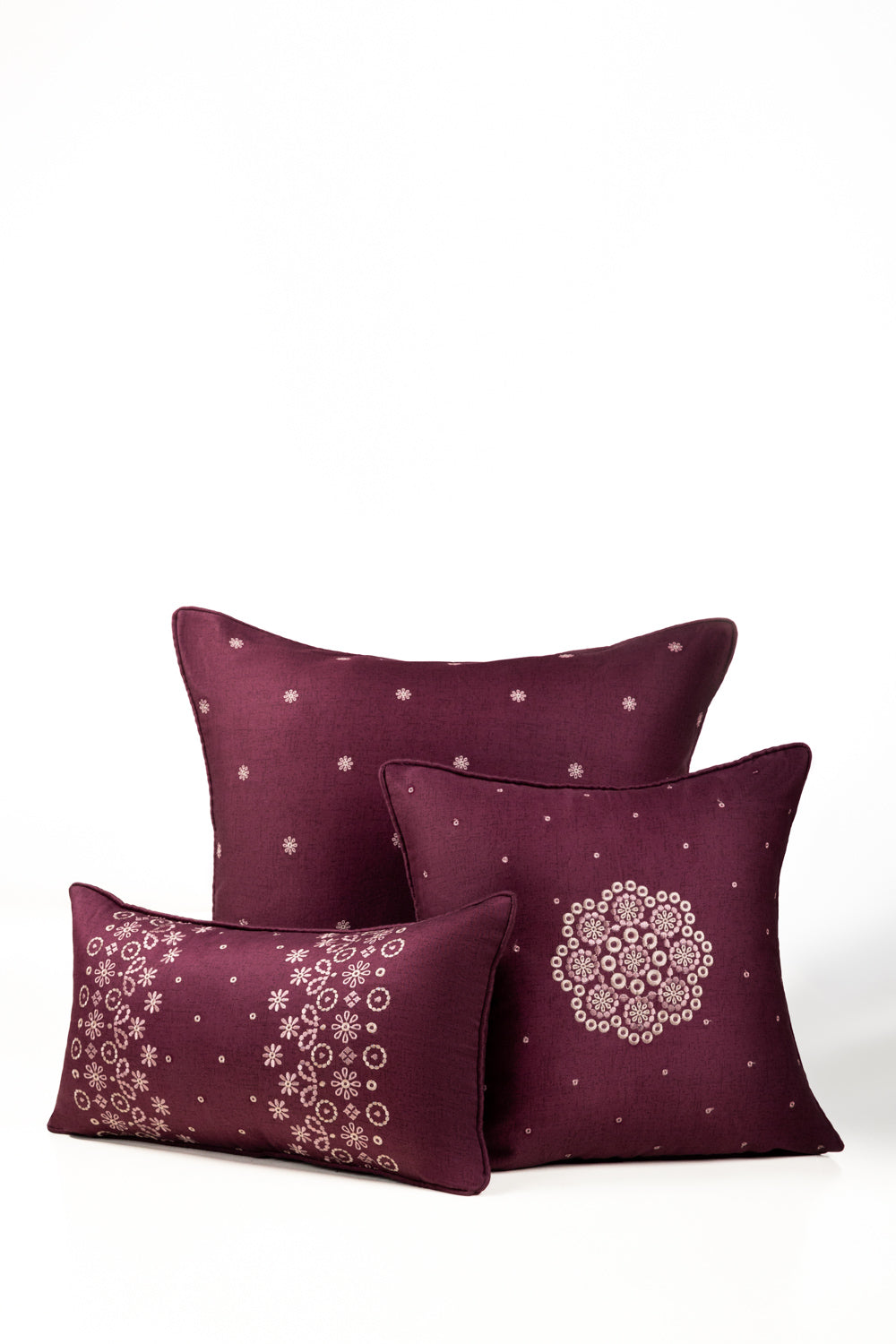 Schiffli T-200 Euro Sham Cushion Cover