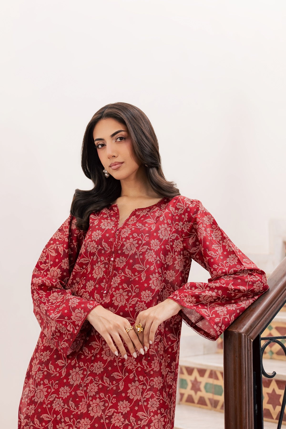Scooby 2Pc - Printed Lawn Dress
