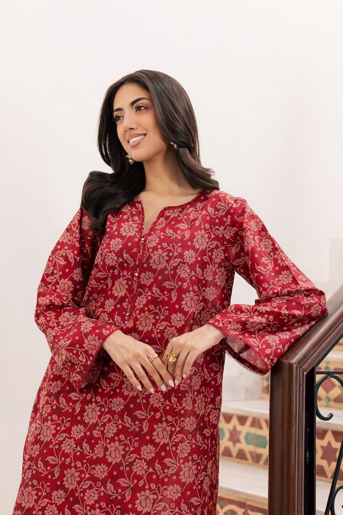 Scooby 2Pc - Printed Lawn Dress