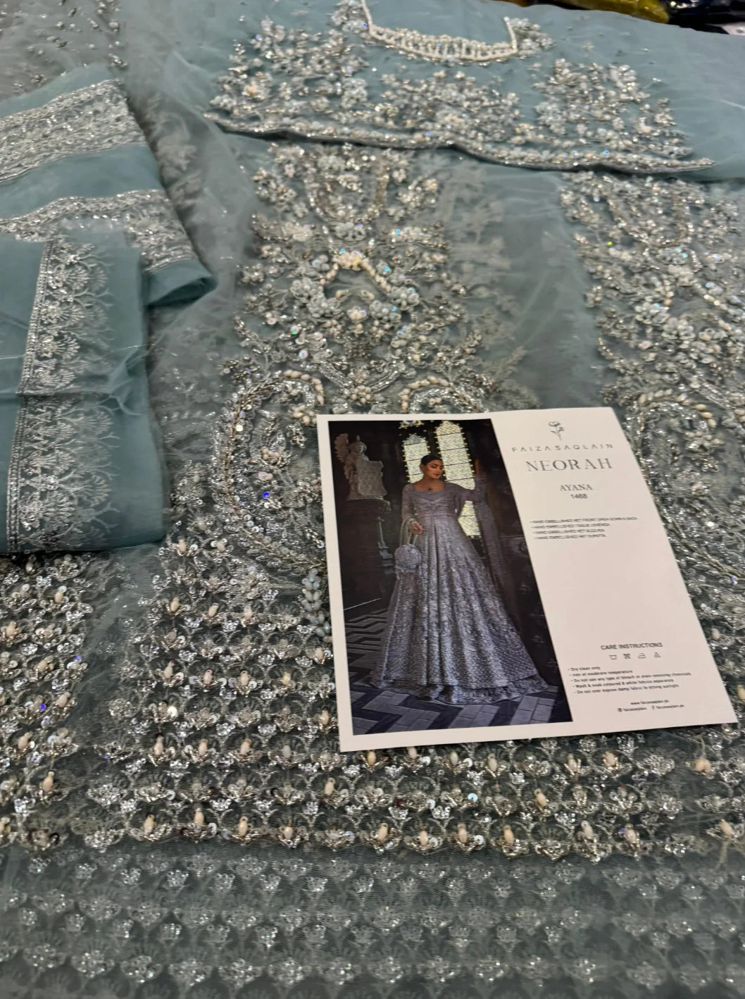 Faiza Saqlain – Ayana Style (Ice Blue)