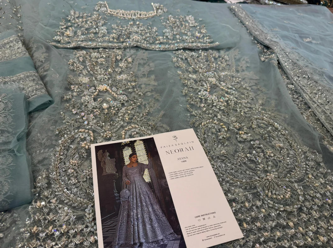 Faiza Saqlain – Ayana Style (Ice Blue)