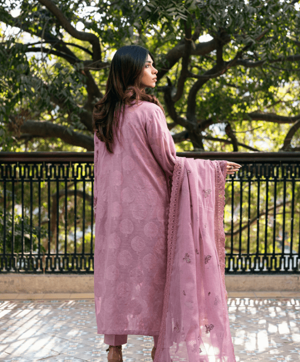Shah Gul Unstitched Embroidered Suit (3-Piece)