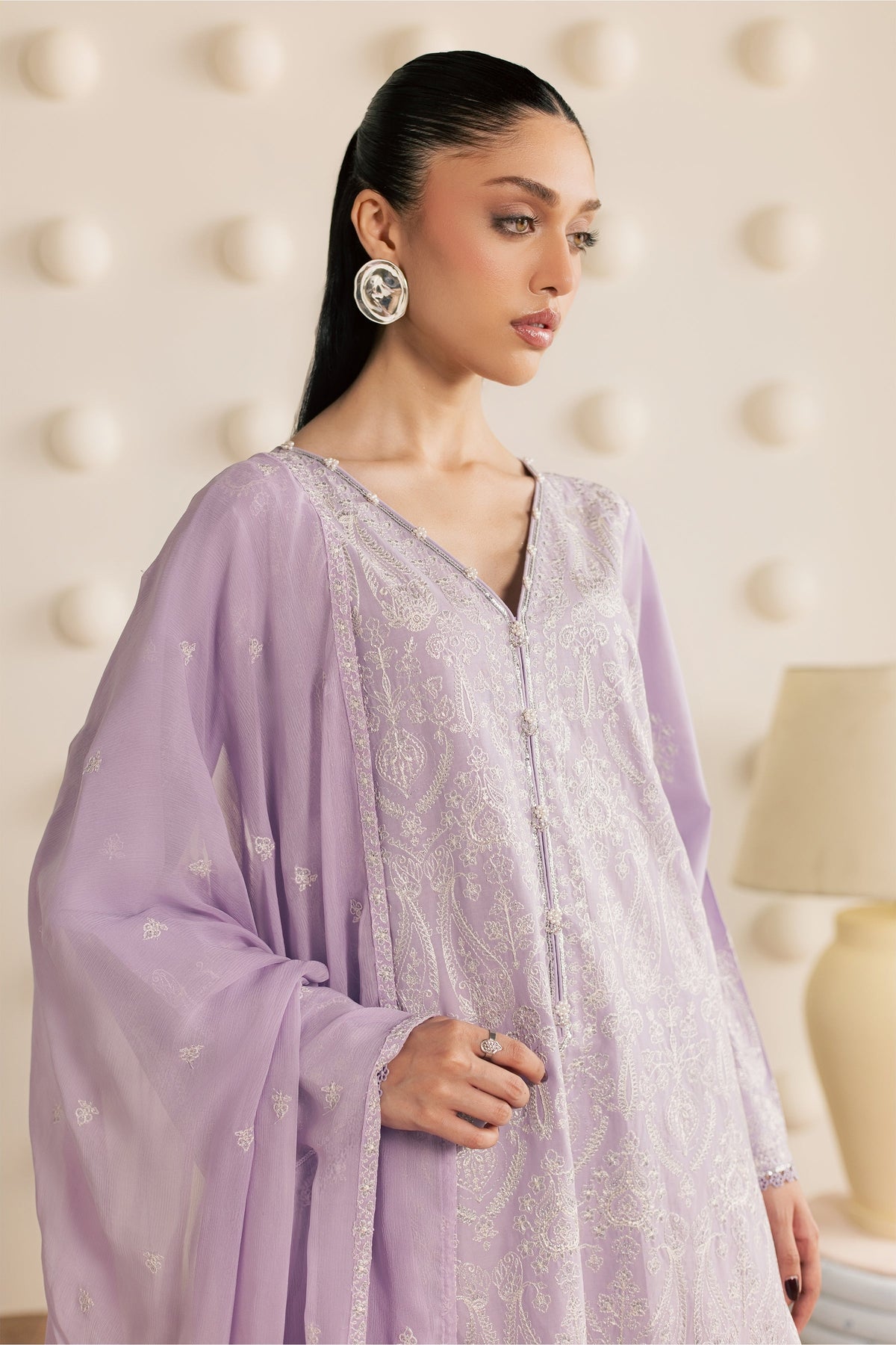 Silwat 3Pc - Embroidered Cambric Pret
