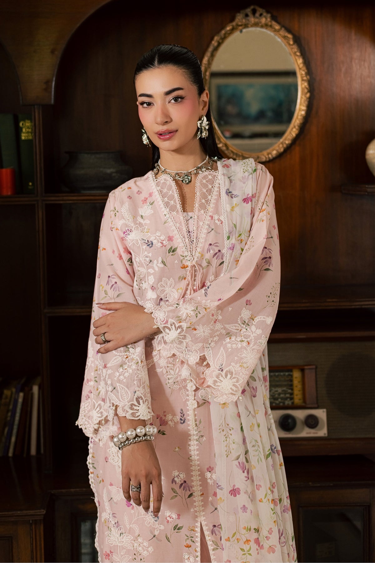 Sirel 3Pc - Luxury Embroidered Lawn
