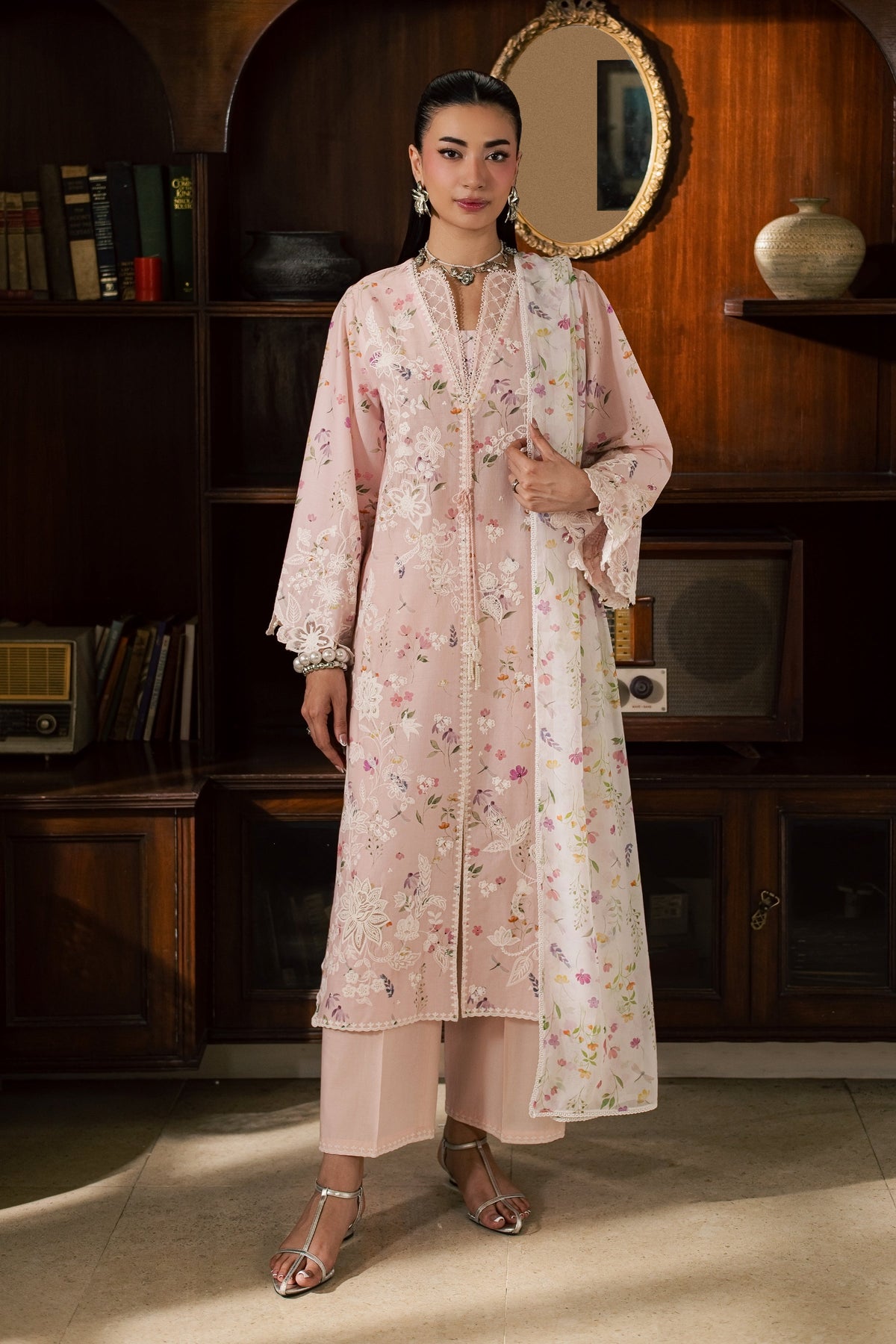 Sirel 3Pc - Luxury Embroidered Lawn