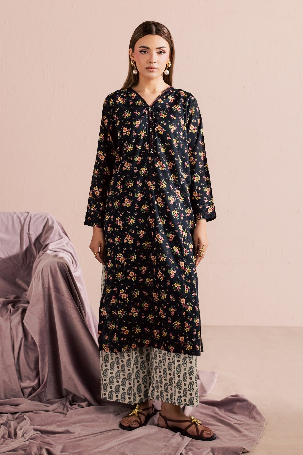 Siri 2Pc - Printed Lawn Dress