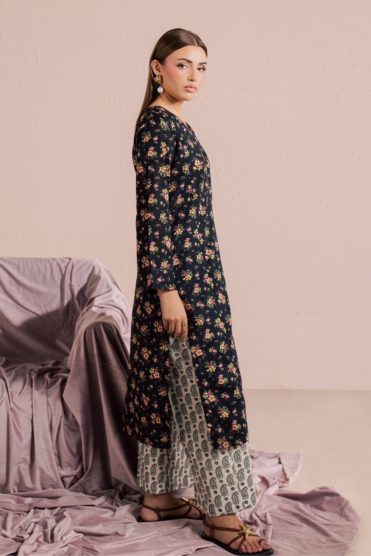 Siri 2Pc - Printed Lawn Dress