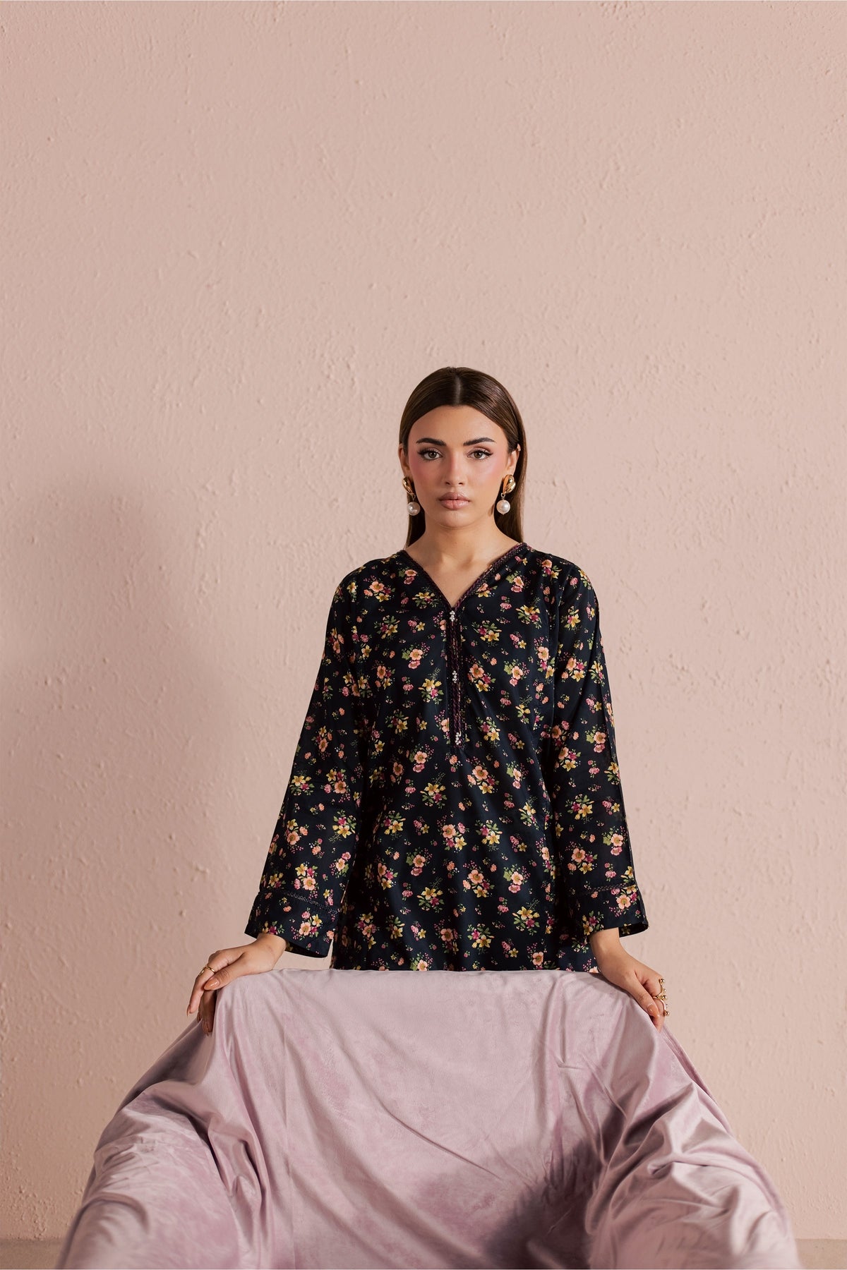 Siri 2Pc - Printed Lawn Dress