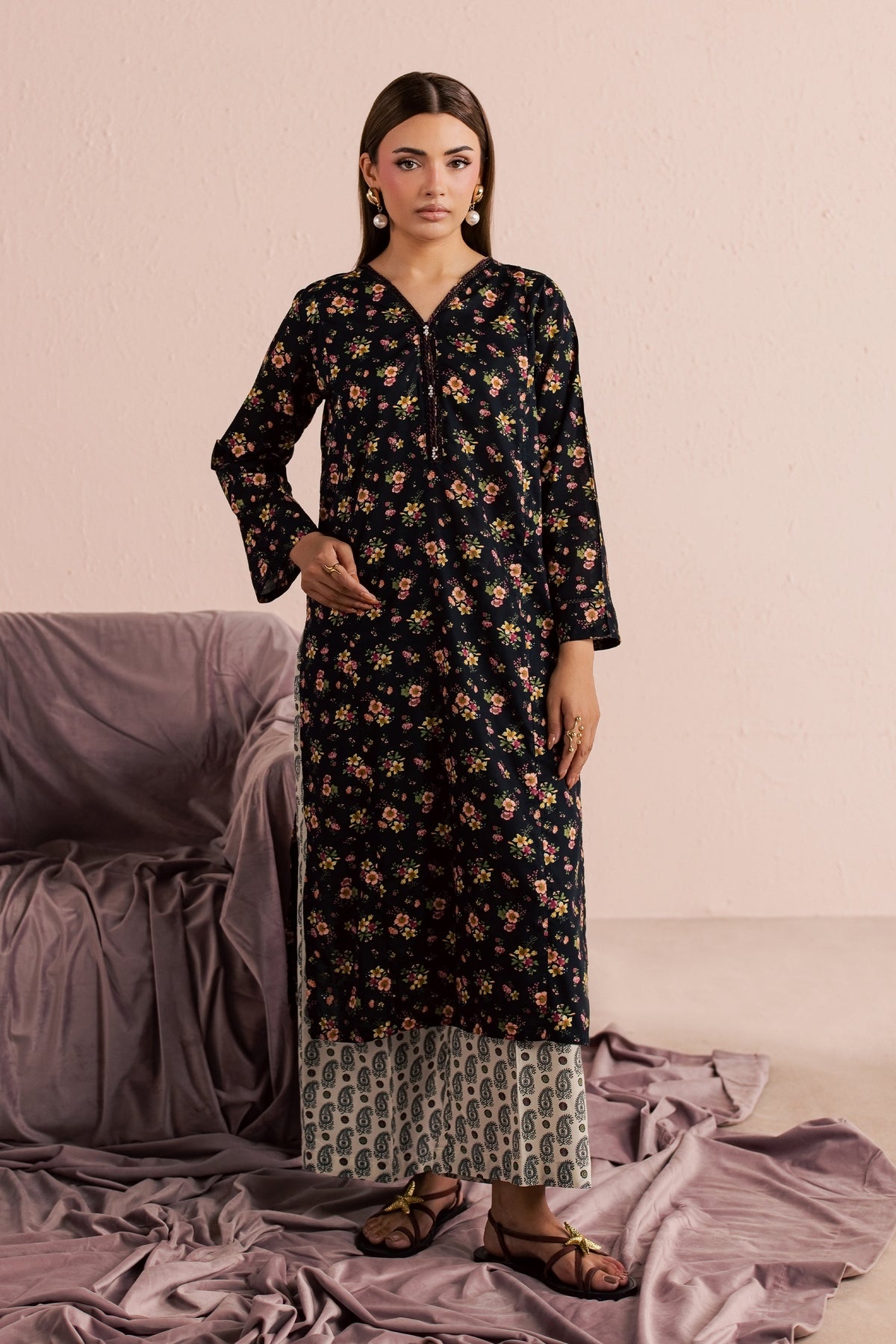 Siri 2Pc - Printed Lawn Dress