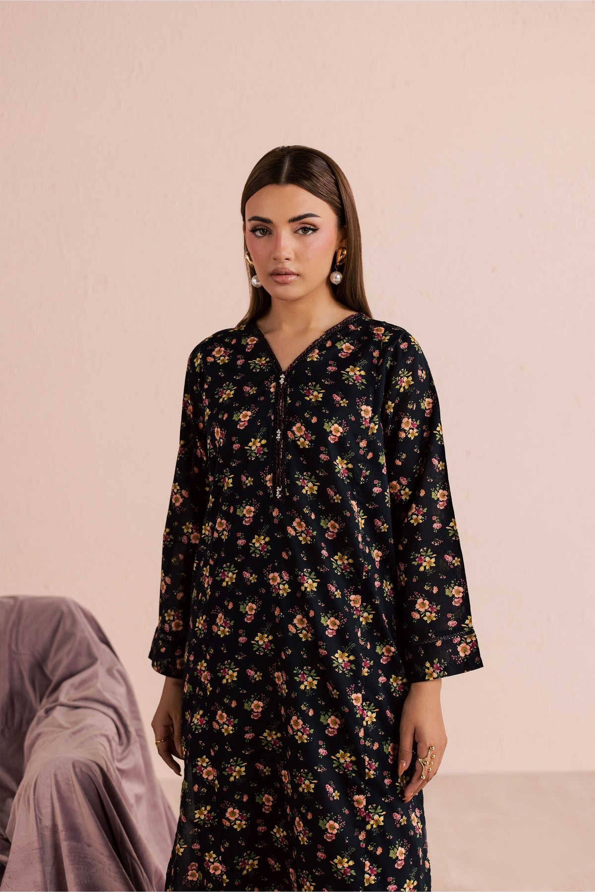 Siri 2Pc - Printed Lawn Dress