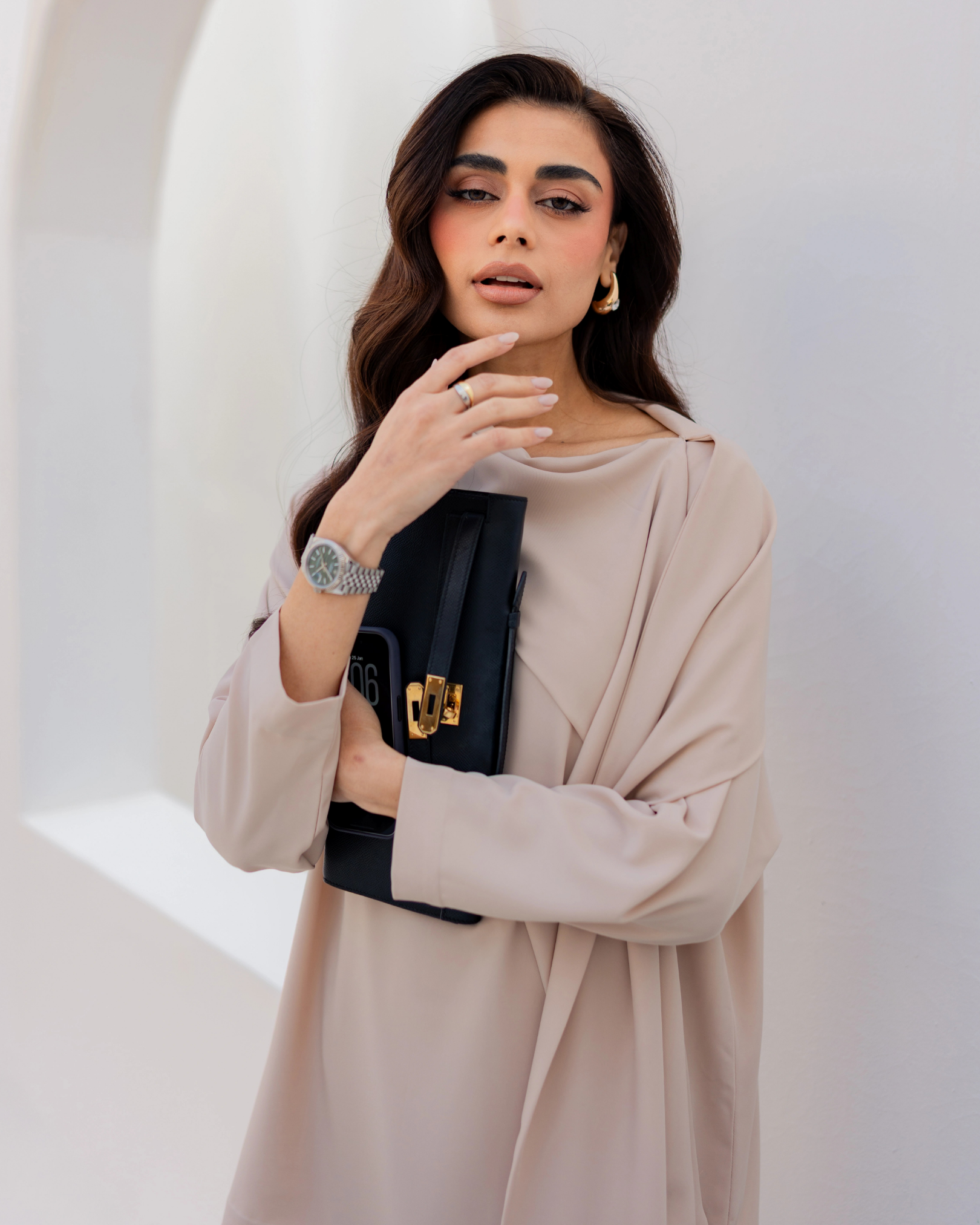 Ivory Drape Set