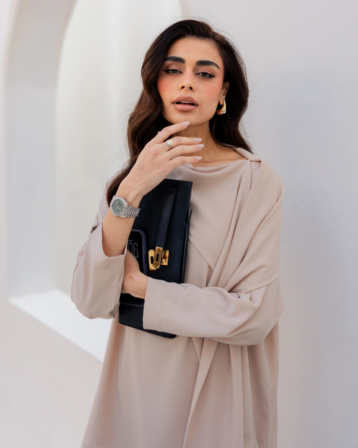 Ivory Drape Set