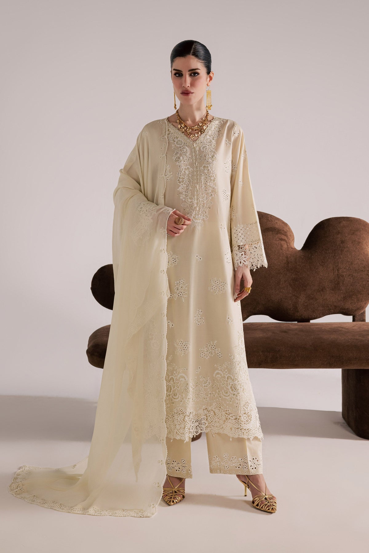 Soft Pearl 3Pc - Festive Eid Pret