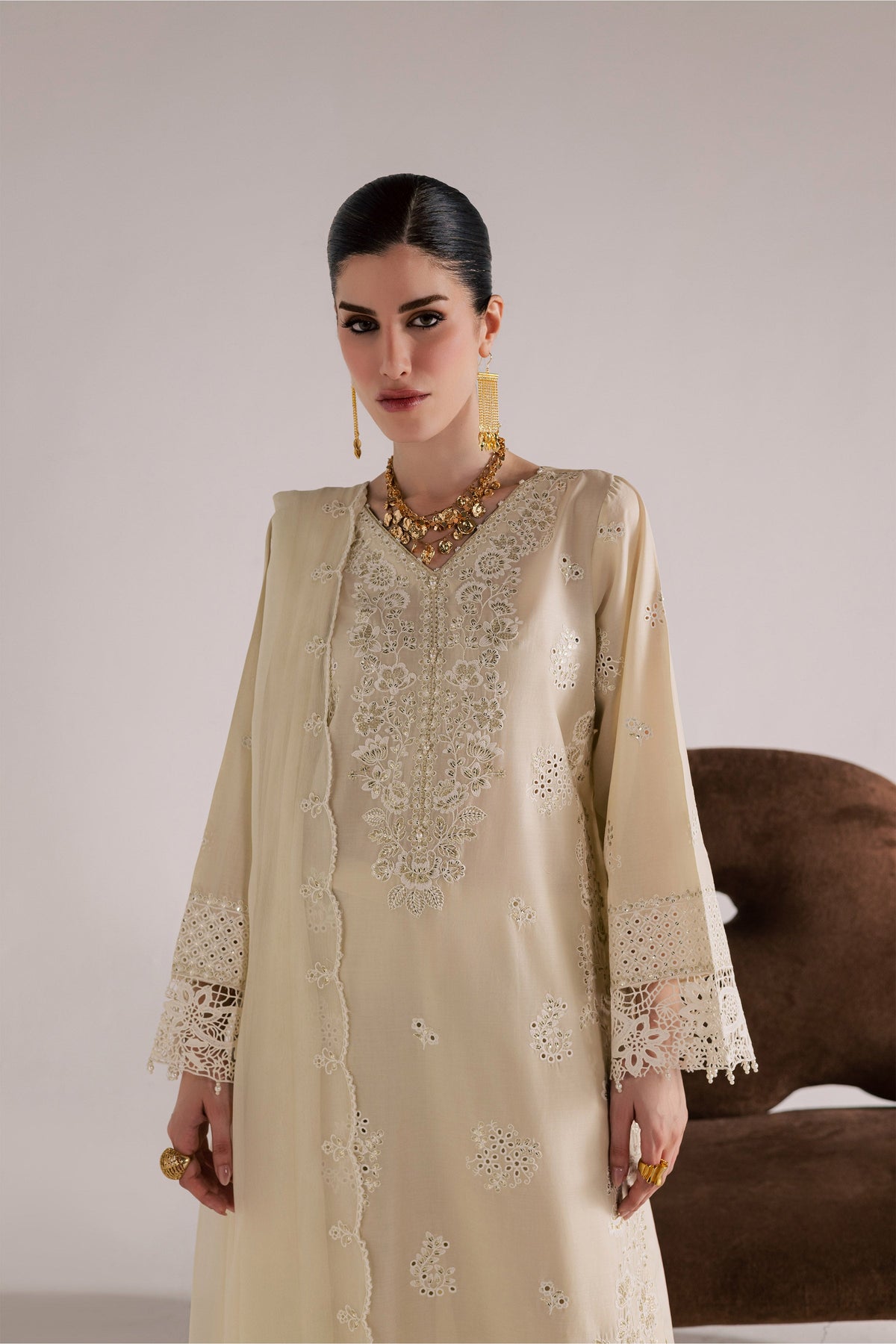 Soft Pearl 3Pc - Festive Eid Pret