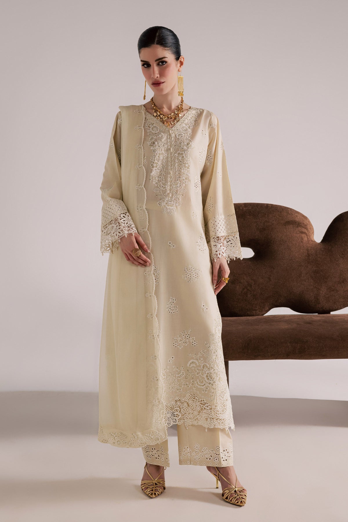 Soft Pearl 3Pc - Festive Eid Pret